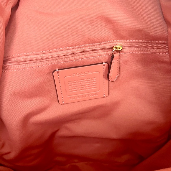 Brand new with tags Coach medium backpack purse with rainbow - Picture 5 of 5